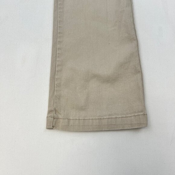 Old Navy Womens Boot Cut Khaki Pants Mid Rise Size 6T Stretch - Picture 4 of 8